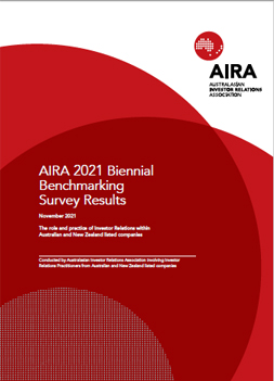 2021 Investor Relations Benchmarking Study | Full Report